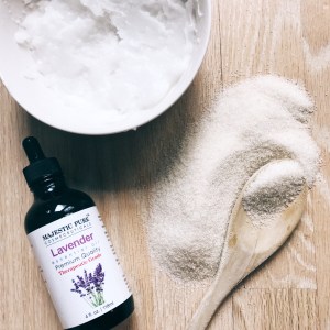 DIY Lavender Vanilla Sugar Scrub